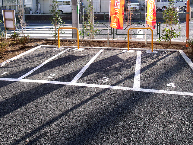 月極バイク駐車場（屋外）